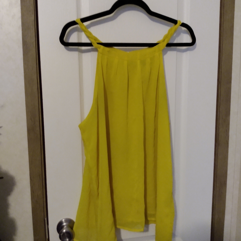 Yellow tank top/ shirt